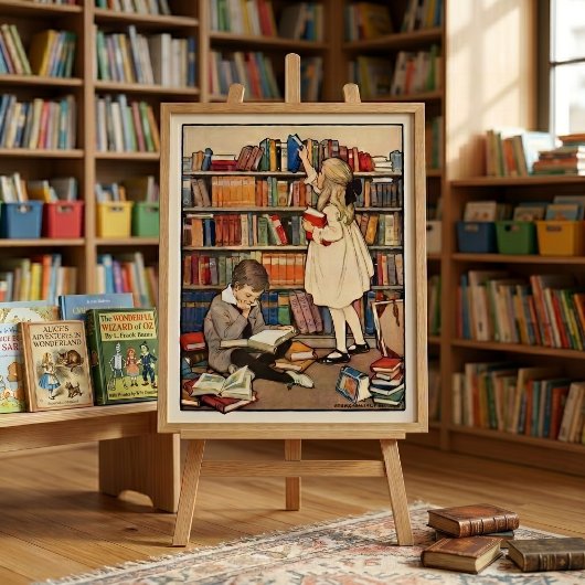 Kinderbuchwoche von Jessie Willcox Smith Poster