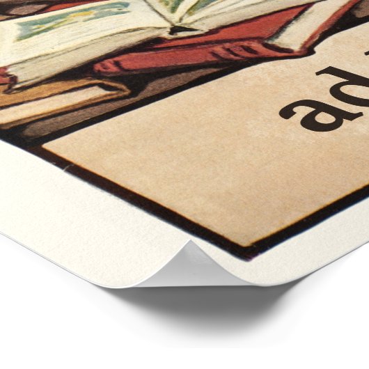 Kinderbuchwoche von Jessie Willcox Smith Poster (Ecke)