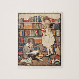 Kinderbuchwoche von Jessie Willcox Smith Puzzle