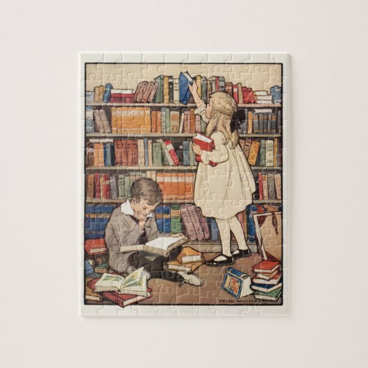 Kinderbuchwoche von Jessie Willcox Smith Puzzle (Vertikal)