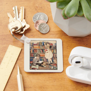 Kinderbuchwoche von Jessie Willcox Smith Schlüsselanhänger