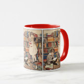 Kinderbuchwoche von Jessie Willcox Smith Tasse (VorderseiteRechts)