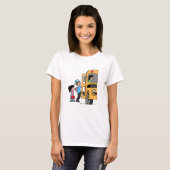 Kinderbus Boarding T-Shirt (Vorne ganz)