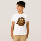 KinderCartoon-Affe-T - Shirt (Vorne ganz)