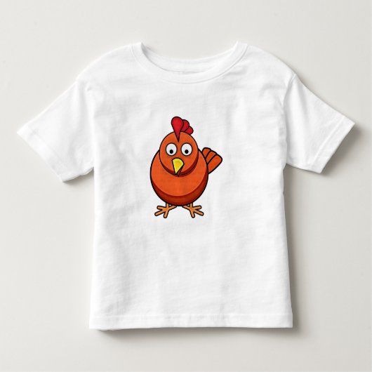 KinderCartoon-Huhn-T - Shirt (Vorderseite)