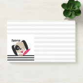 Kindercartoon-Hund Lieblings-Welpe Post-it Klebezettel (Büro)