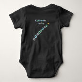Kindercotton-Komfort-Roboter Baby Strampler (Rückseite)
