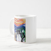 Kindercreme Custom Cat Lover Tasse (Vorderseite Links)