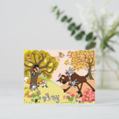 Kinderdarstellung Postkarte (Stehend Vorderseite)