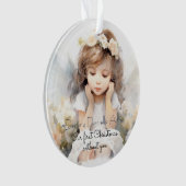 Kinderdenkmal Erste Weihnachten ohne Sie Ornament (Vorderseite)