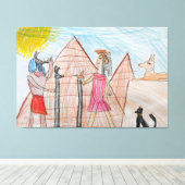 Kinderdesign Leinwanddruck (Insitu (Holzboden))