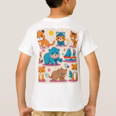 Kinderdesign T-Shirt (Rückseite)