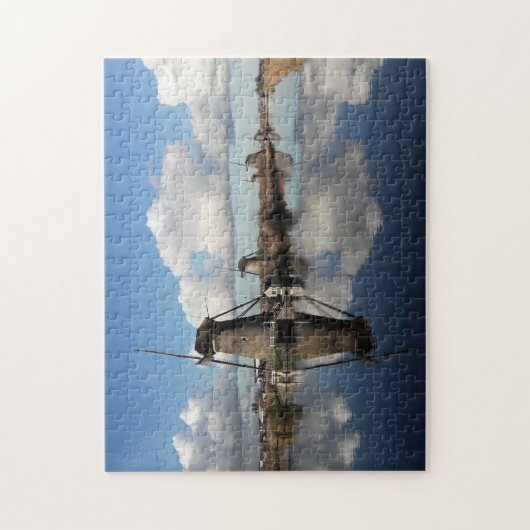 Kinderdijk Wind Mills Niederlande Holland Blades J Puzzle (Vertikal)