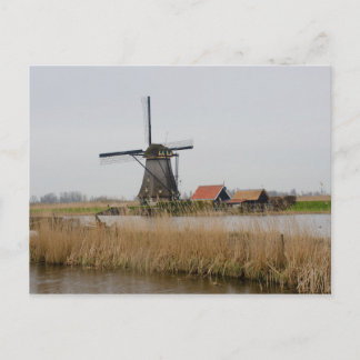 Kinderdijk Windmill Holland Postkarte