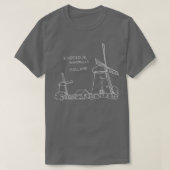Kinderdijk Windmills Holland 2 T-Shirt (Design vorne)
