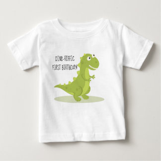 Kinderdinosaurier-erstes Geburtstags-Shirt Baby T-shirt