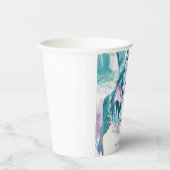 Kinderdrache zum Geburtstag Pappbecher (Rechts)