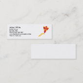 Kinderdrachen Mini Visitenkarte (Vorne/Hinten)