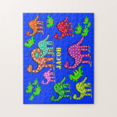 Kinderdrachen u. puzzle (Vertikal)