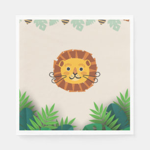 Kinderdschungel Serviette