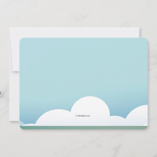 Kinderduschantrieb auf Einladung (Rückseite)