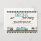 Kinderduschbücher für Kinderwagen Einladung (Vorne/Hinten)