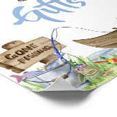 Kinderduschbücher und -geschenke poster (Ecke)