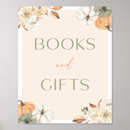 Kinderduschbücher und Geschenke Unterschrift Poster (Vorne)