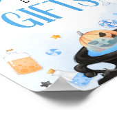 Kinderduschbücher und Geschenke zu Halloween Poster (Ecke)
