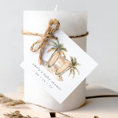 Kinderdusche an der Küste Geschenkanhänger