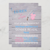 Kinderdusche aus Leder oder Lederholz Einladung (Vorne/Hinten)