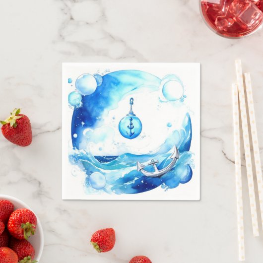 Kinderdusche aus verankerter Liebe Serviette (Beispiel)