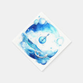 Kinderdusche aus verankerter Liebe Serviette (Ecke)