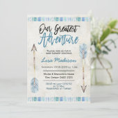 Kinderdusche beste Erlebniseinladung Einladung (Stehend Vorderseite)