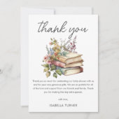 Kinderdusche buchen Danke Karte (Vorderseite)