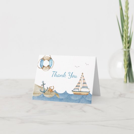 Kinderdusche Dankeskarte (Vorderseite)