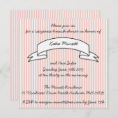 Kinderdusche Einladung (Vorne/Hinten)