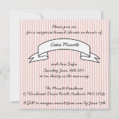 Kinderdusche Einladung (Vorderseite)