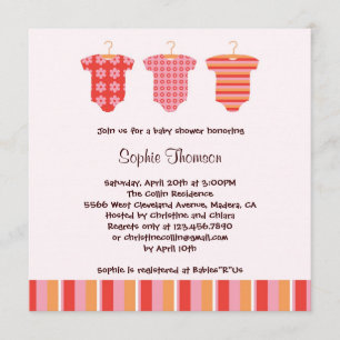 Kinderdusche Einladung