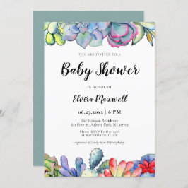 Kinderdusche Einladung