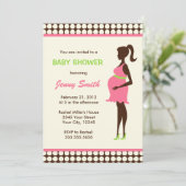 Kinderdusche Einladung (Stehend Vorderseite)