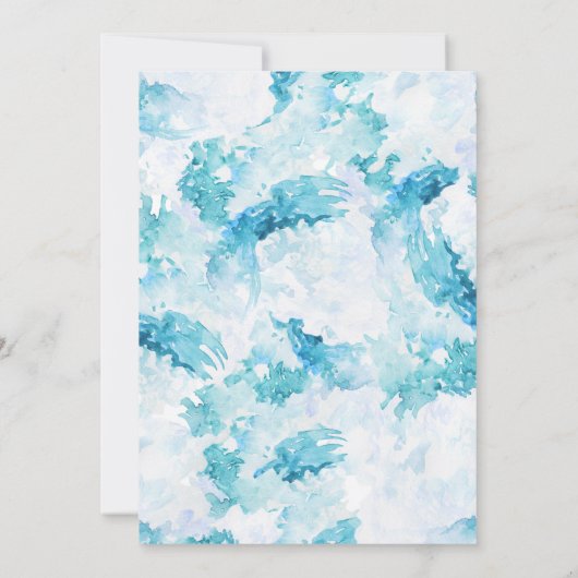 Kinderdusche Einladung (Rückseite)