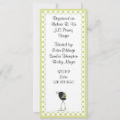 Kinderdusche Einladung (Rückseite)