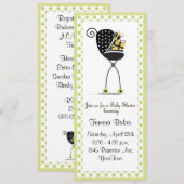 Kinderdusche Einladung (Vorne/Hinten)