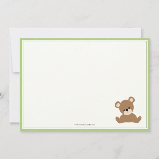 Kinderdusche Einladung (Rückseite)