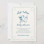 Kinderdusche Einladung (Vorderseite)