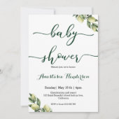 Kinderdusche Einladung (Vorderseite)