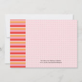 Kinderdusche Einladung (Rückseite)