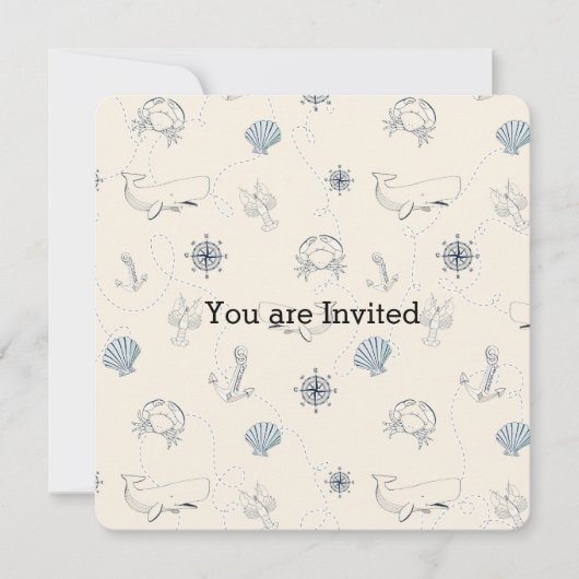 Kinderdusche Einladung (Vorderseite)