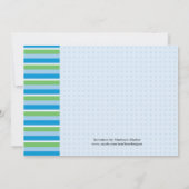 Kinderdusche Einladung (Rückseite)